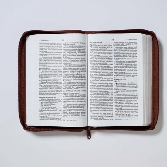 Biblia Tierra Santa with Closure / Leather - Picture 11 of 13